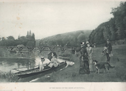 On the Banks of the Seine at Bougival